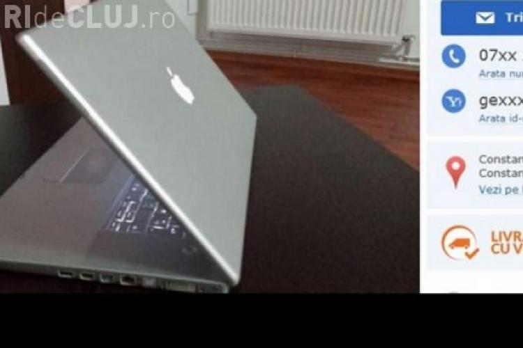O româncă și-a văzut laptop-ul furat la vânzare pe Olx. Ce a urmat este incredibil