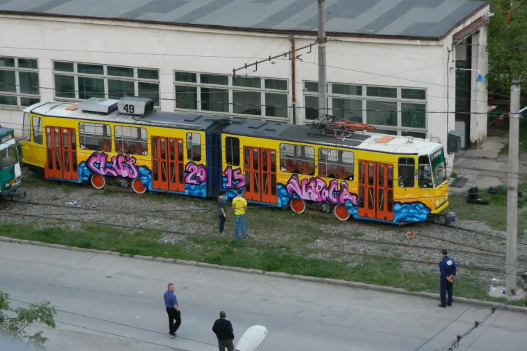 Tramvaiul Cluj-Napoca 2015 Capitala Europeana a Tineretului - FOTO