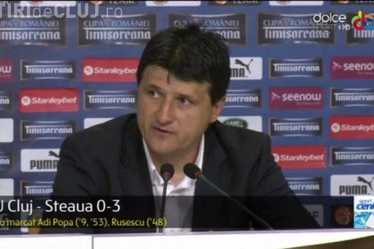 Adi Falub, după ce a pierdut finala Cupei României: Sper ca acest club să nu dispară