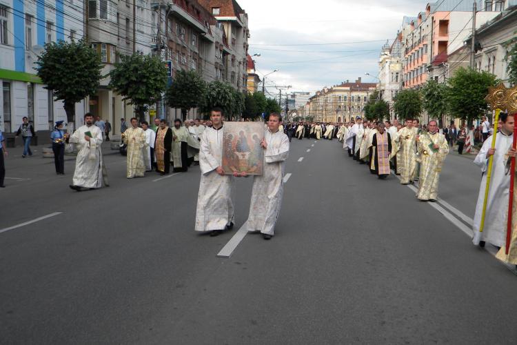 Rusalii la Cluj: Restricţii de circulaţie duminică, 31 mai 2015