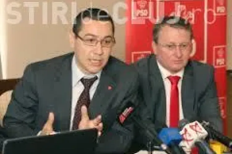 Victor Ponta este susținut de PSD Cluj: Ne întoarcem în epoca proceselor politice
