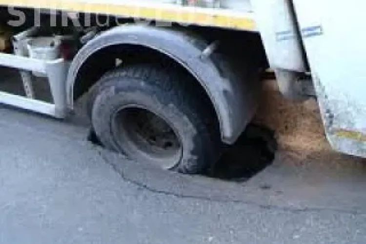 Unde este drumul NOU PĂDURENI - SATU LUNG - GIULA? Muncitorii au oprit lucrul in Pădureni - FOTO