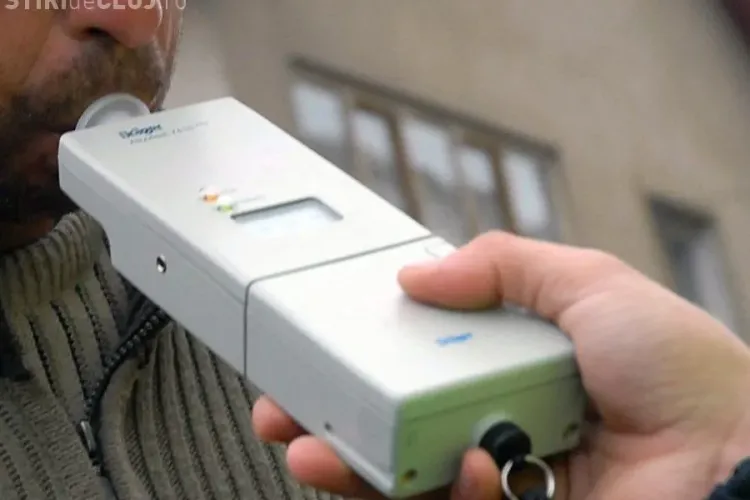 Șofer reținut de polițiști pentru 24 ore. Se plimba cu mașina prin Gheorgheni, deși era beat și nu avea permis