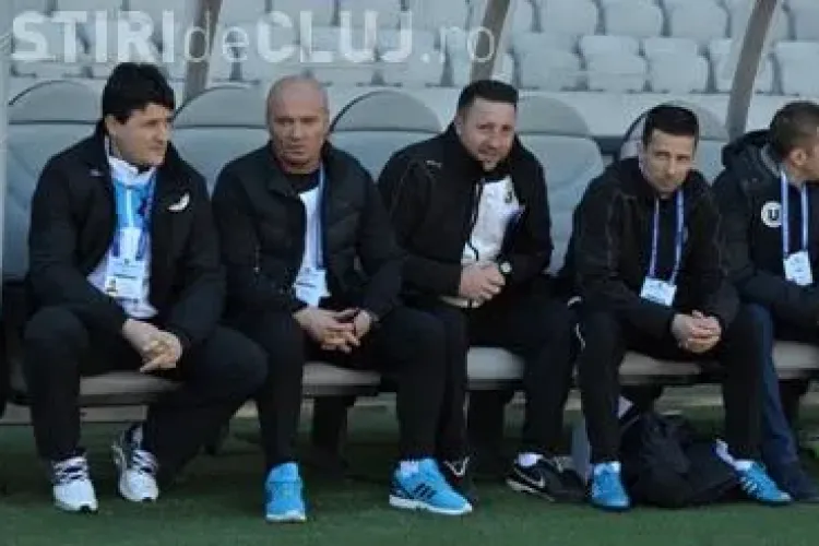 U Cluj a RETROGRADAT după 0-0 cu Astra. Portarul Veselovsky a ajuns la spital
