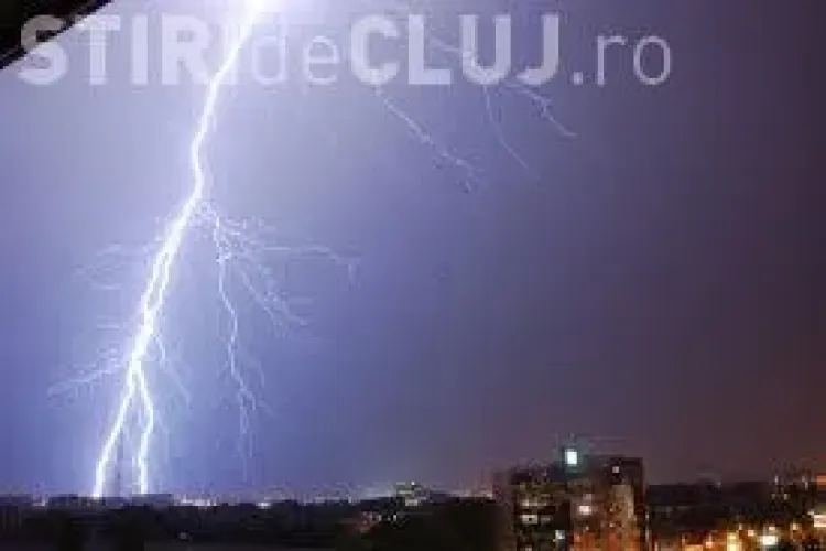 Meteorologii anunță ploi torenţiale, vijelii şi grindină