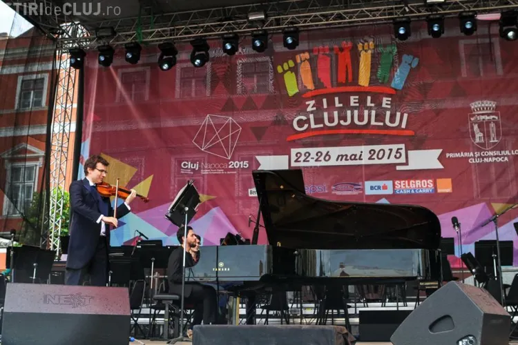 ZILELE CLUJULUI 2015: Vioara Stradivarius Elder pe scena Zilelor Clujului - FOTO