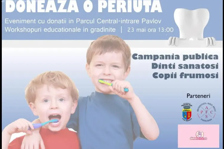 Clujenii sunt chemați să doneze periuțe de dinți NEFOLOSITE pentru orfani