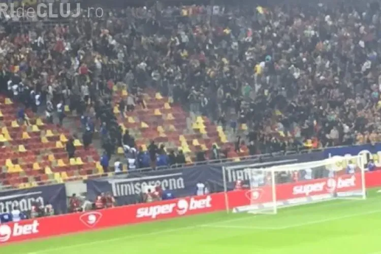 Suporteri cu dosare penale după meciul U Cluj-Steaua