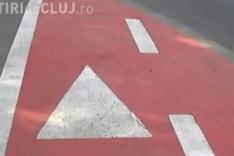 Situație ABERANTĂ la Cluj! Cei care trasează pistele de biciclete par din alt FILM - VIDEO