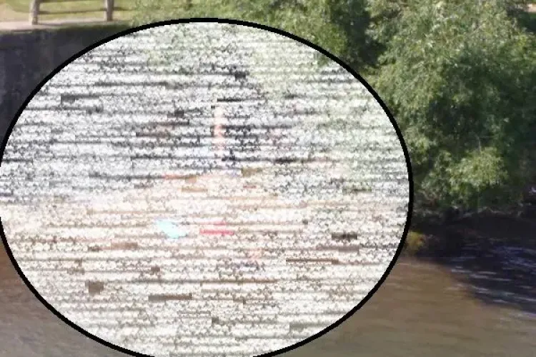 ”Nudism” la Someș, în centrul Clujului FOTO