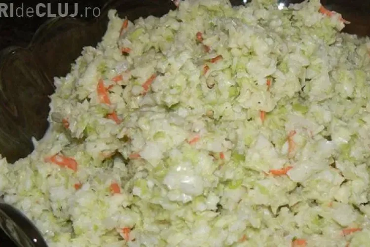 REȚETA salatei coleslaw de la KFC. Un angajat a făcut totul public