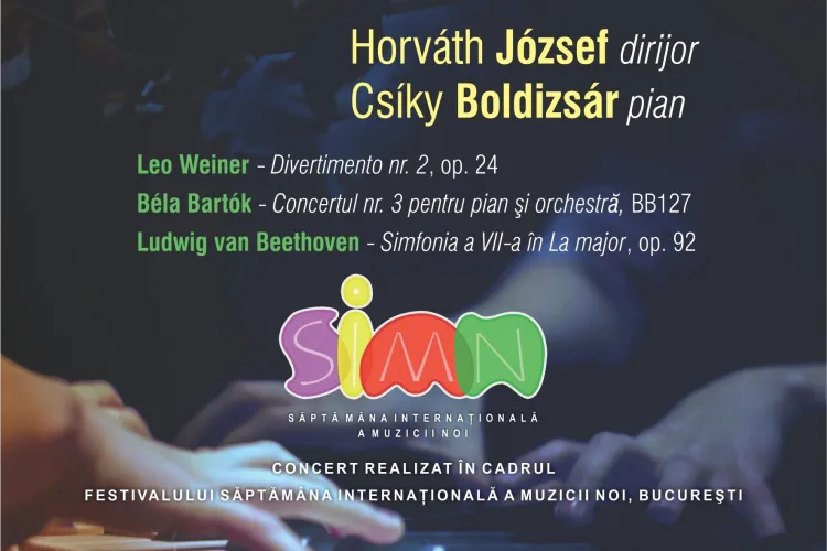 Filarmonica Transilvania: Concert simfonic, sub bagheta dirijorului Horváth József 